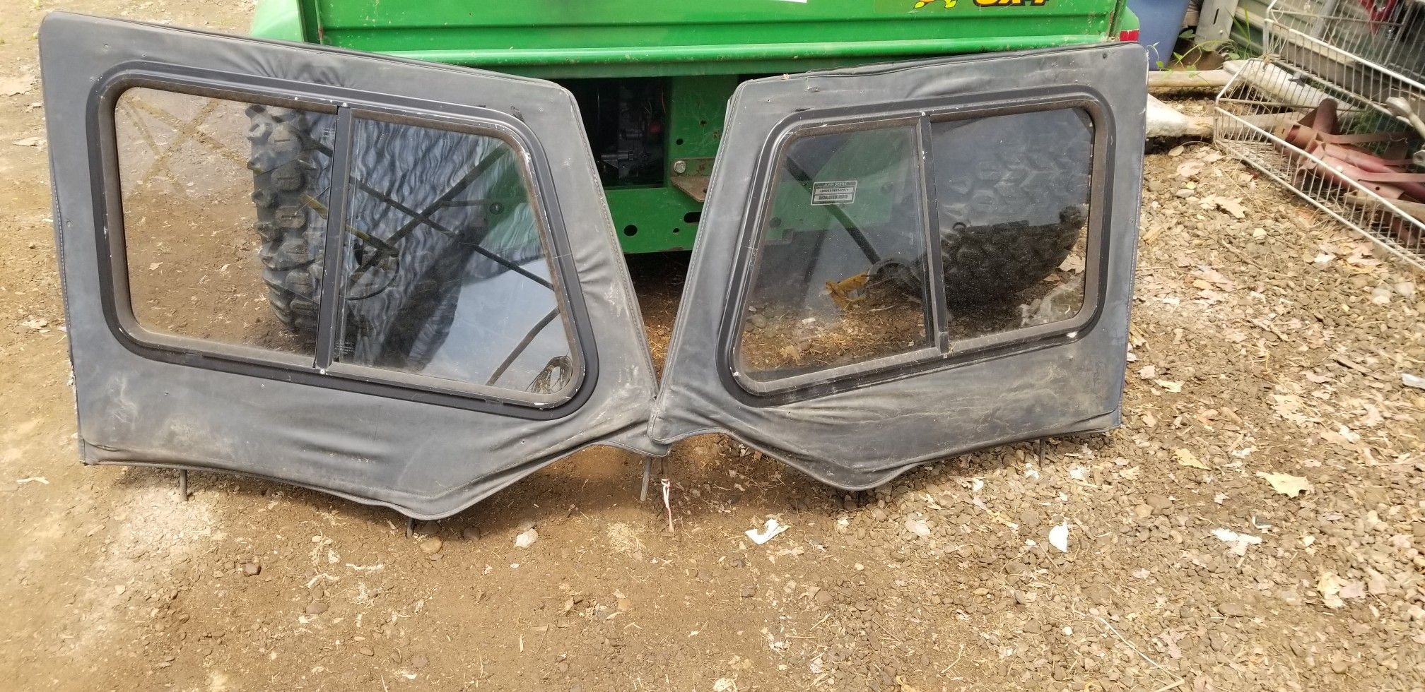 Jeep wrangler yj half doors sliding glass Also Have A TJ Set