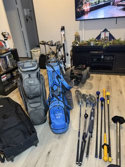 Golf Clubs And Equipment. See Description For Details