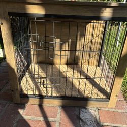 Wooden Dog Crate