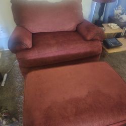 Chair And Ottoman 