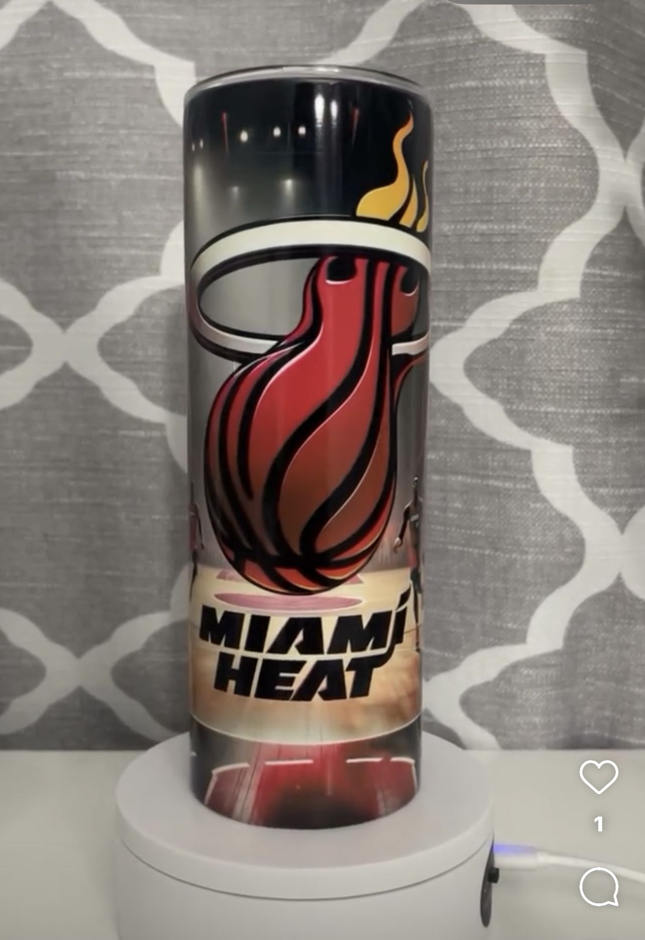Miami Heat 20oz Tumbler