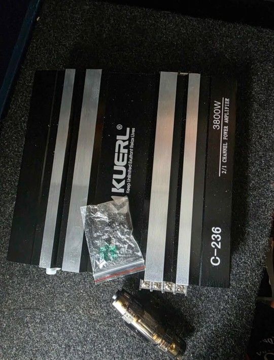 Amp Never Used 3800 Watts