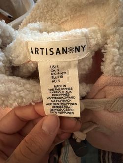 Artisan NY Kids Sherpa Jacket Size 5