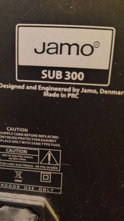 Jamo 300 subwoofer