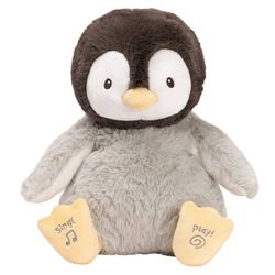2 AVAILABLE: GUND Baby Animated Kissy The Penguin Plush, Singing Stuffed Anima