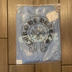 Chrome Hearts Baby Blue Stadium Mesh Jersey Longsleeve