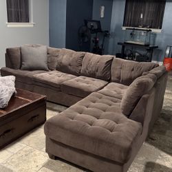 Brown Couch 