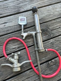 1964 SCHLITZ Beer Tap and pump assembly