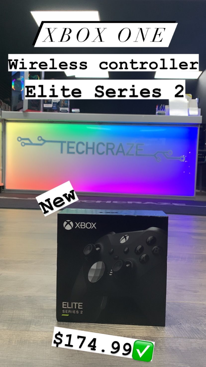 Xbox One Wireless Controller- Elite Series 2 New