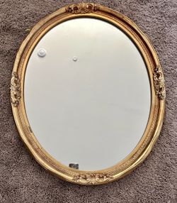 Beautiful gold tone mirror California Mirror Company