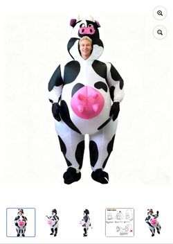 Cow costume Adult size