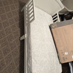 Toddler bed with mattress