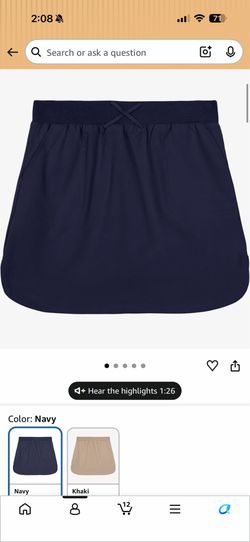 Nautica uniform skirts drift 4T