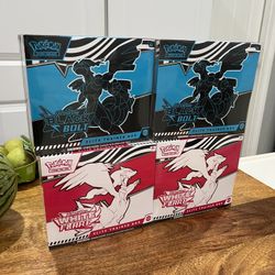 Pokemon Black Bolt White Flare ETB Elite Trainer Box