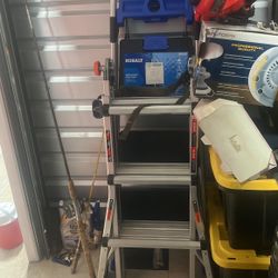 Kobalt.   Plus Little Giant  Split Ladders 