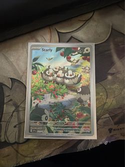 Starly 221/198 Pokémon Illustration Rare Card