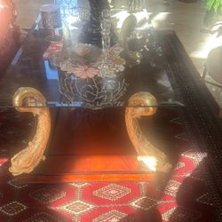 Queen Bedroom Sets With 2 night Stands, Dresser With Mirror, Armoire Plus Sofa With Love Seat 