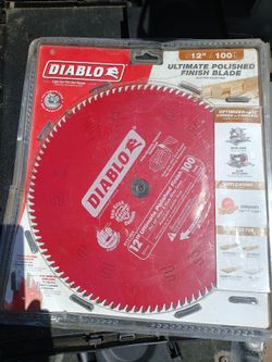 Diablo 100 tooth finished 12-in saw blade