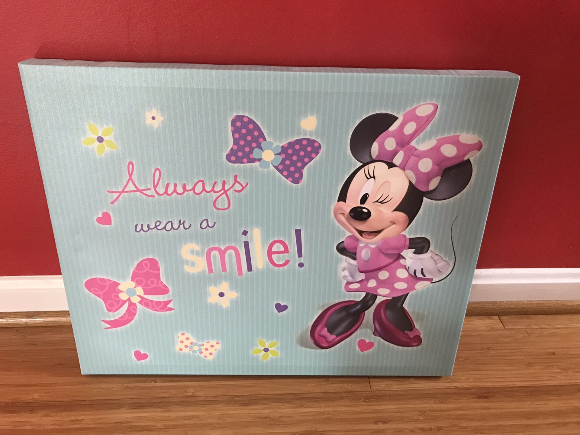 Minnie Mouse Canvas Picture