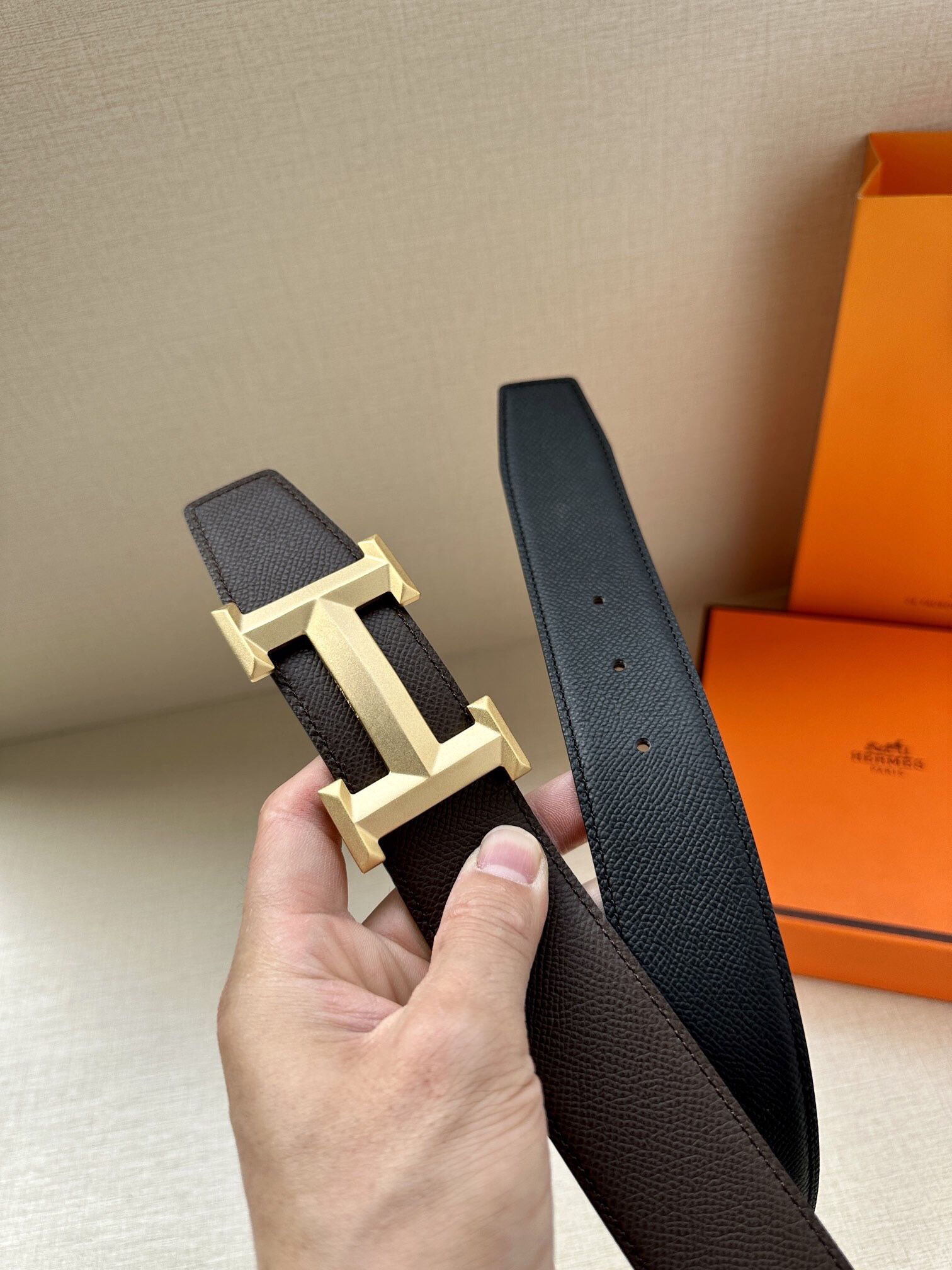 Hermes Men’s Belt With Box New 