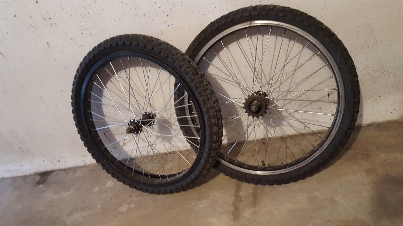 BMX bike wheels