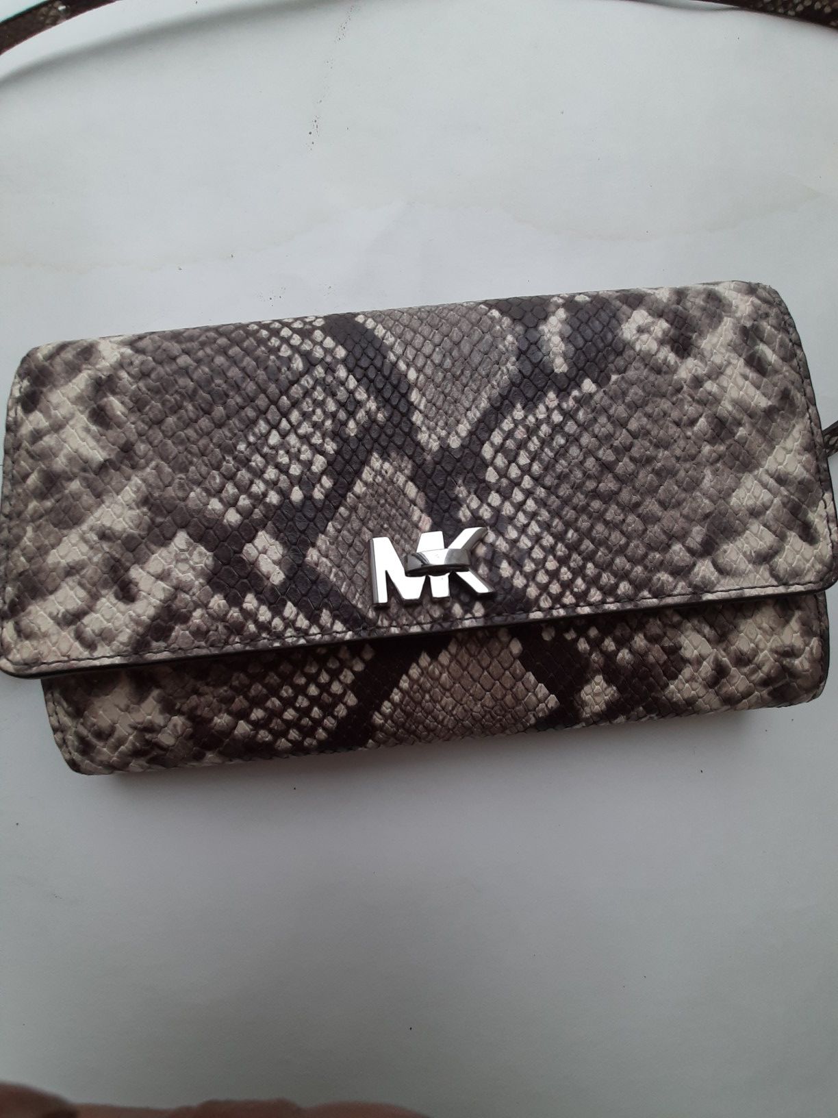 Michael Kors Python skin purse