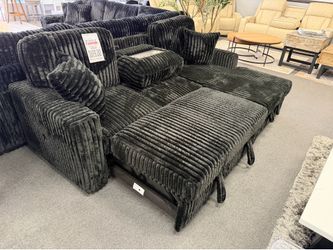 Black Sofa Sectional Sleeper