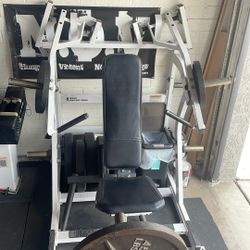 Hammer Strength Front Military Press Aka The Super Incline Press