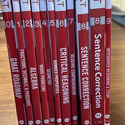 Complete Bundle of GMAT Prep (Manhatan)