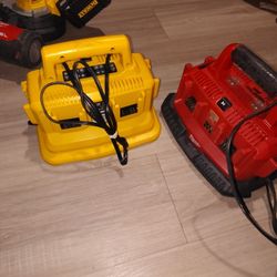 Milwaukee And DeWalt Battery Charger