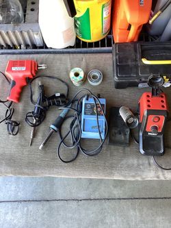 Soldering guns & Solder