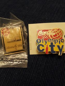 1996 Atlanta Olympic pins