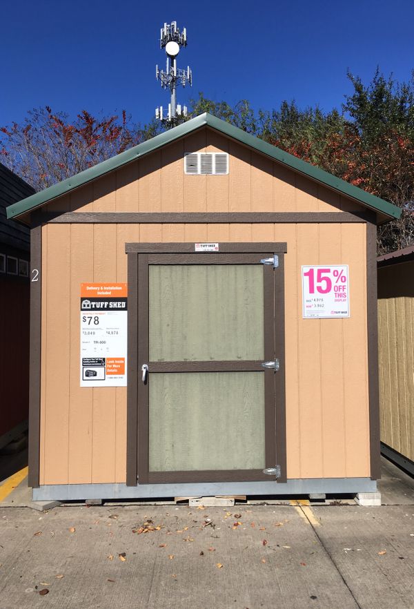 10x12 standard shed