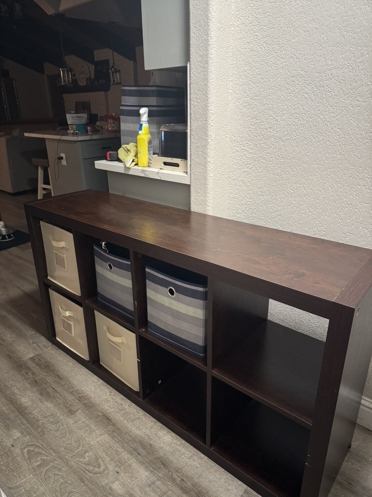 Costco Cube Shelf Wood Organizer