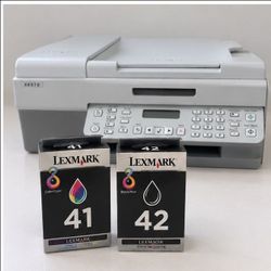 Lexmark 41 Color & 42 Black Ink Cartridges