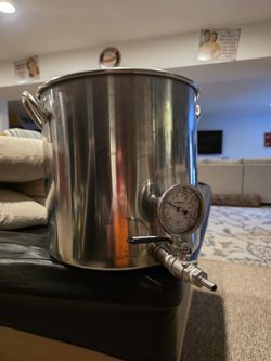 Stainless Steel Kettle ~10 Gallons