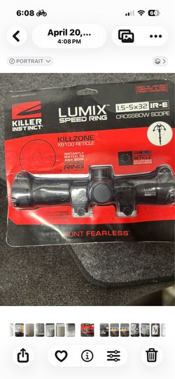 Crossbow scope brand new