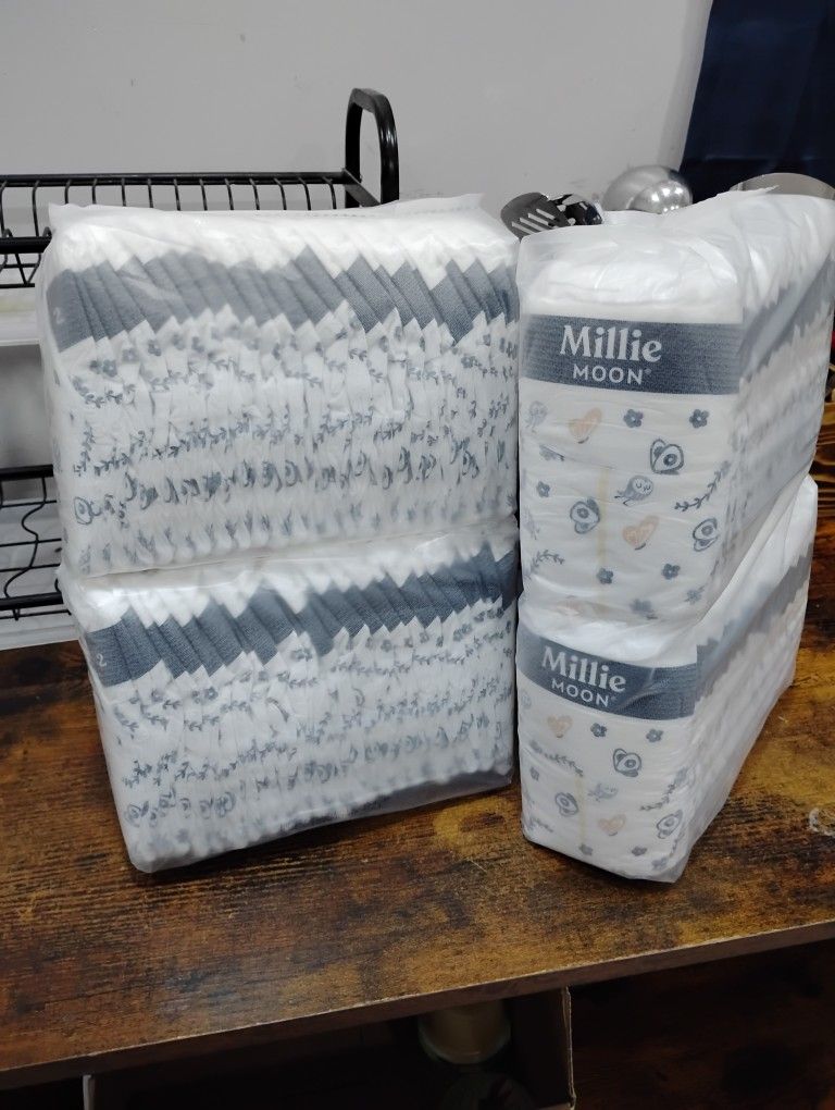 Millie Moon Size 2 Diapers 