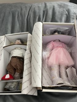 BEST OFFER 💰. 2 ORIGINAL NEW VINTAGE SPANKY AND DARLA DOLLS.  ORIGINAL BOXES AND PAPERS.  NEVER OPENED OR USED.  ALL VINTAGE ORIGINALS.  