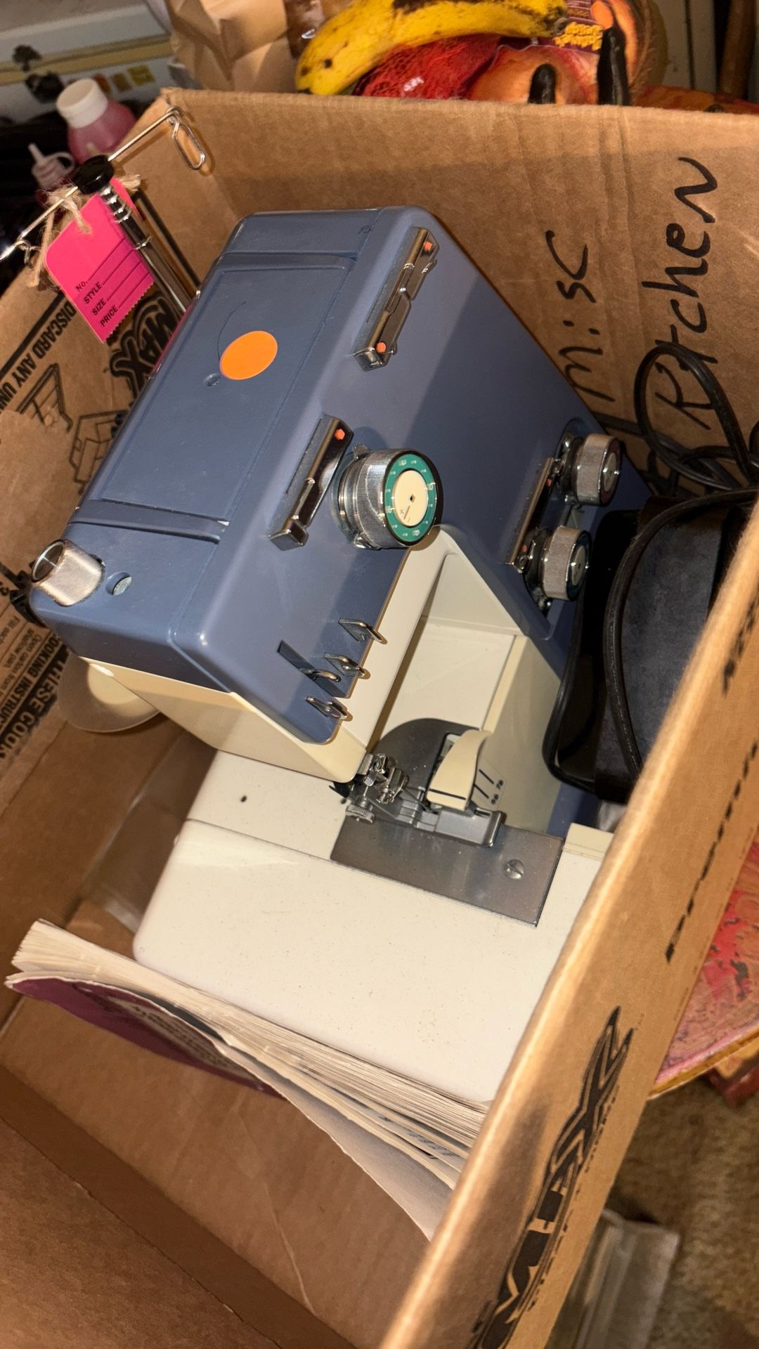 Vintage sewing machine