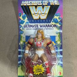 Masters of the WWE Universe Ultimate Warrior UNPUNCHED ZoloWorld Protector MOTU