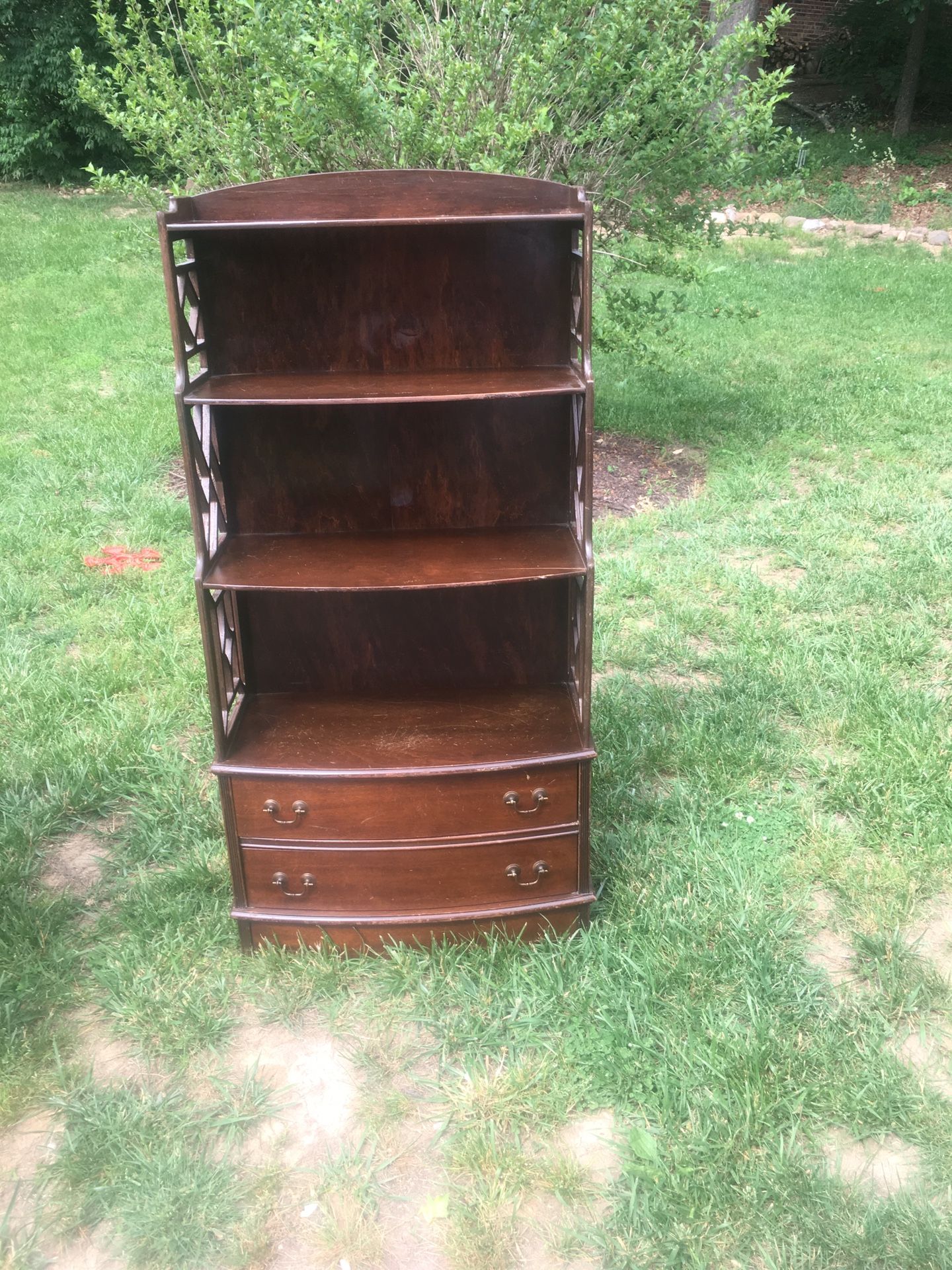 Book shelf and storage drawers