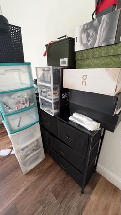 Sale cabinet with space and drawers
