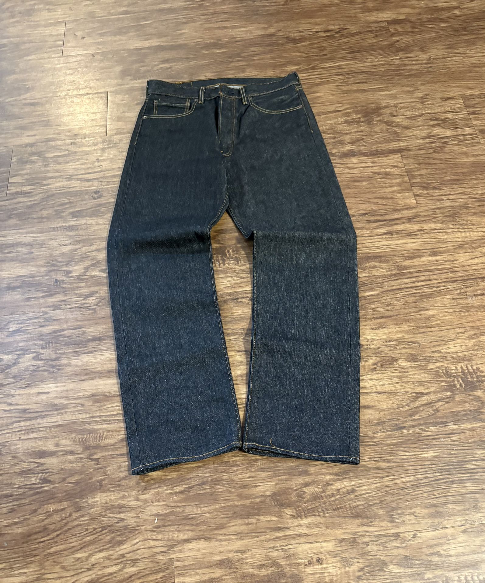 Levi's 501 Original Fit black denim jeans