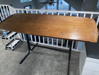 Antique Restoration Drafting Table With Solid Wood From Denmark