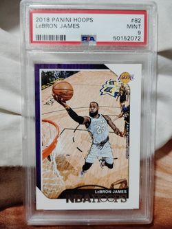 LeBron James Graded card