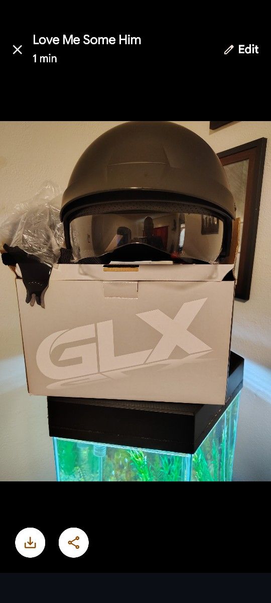 2 Brand New Motorcycle Helmets