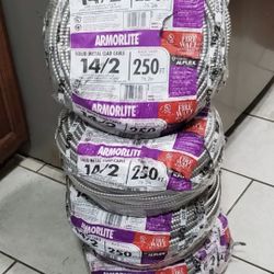MC CABLE ARMORLITE 14/2 250FTS 149DLLS FOR ROLL