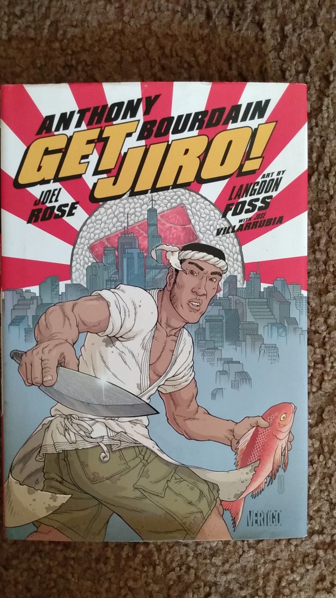 Anthony Bourdain's GET JIRO! comic book