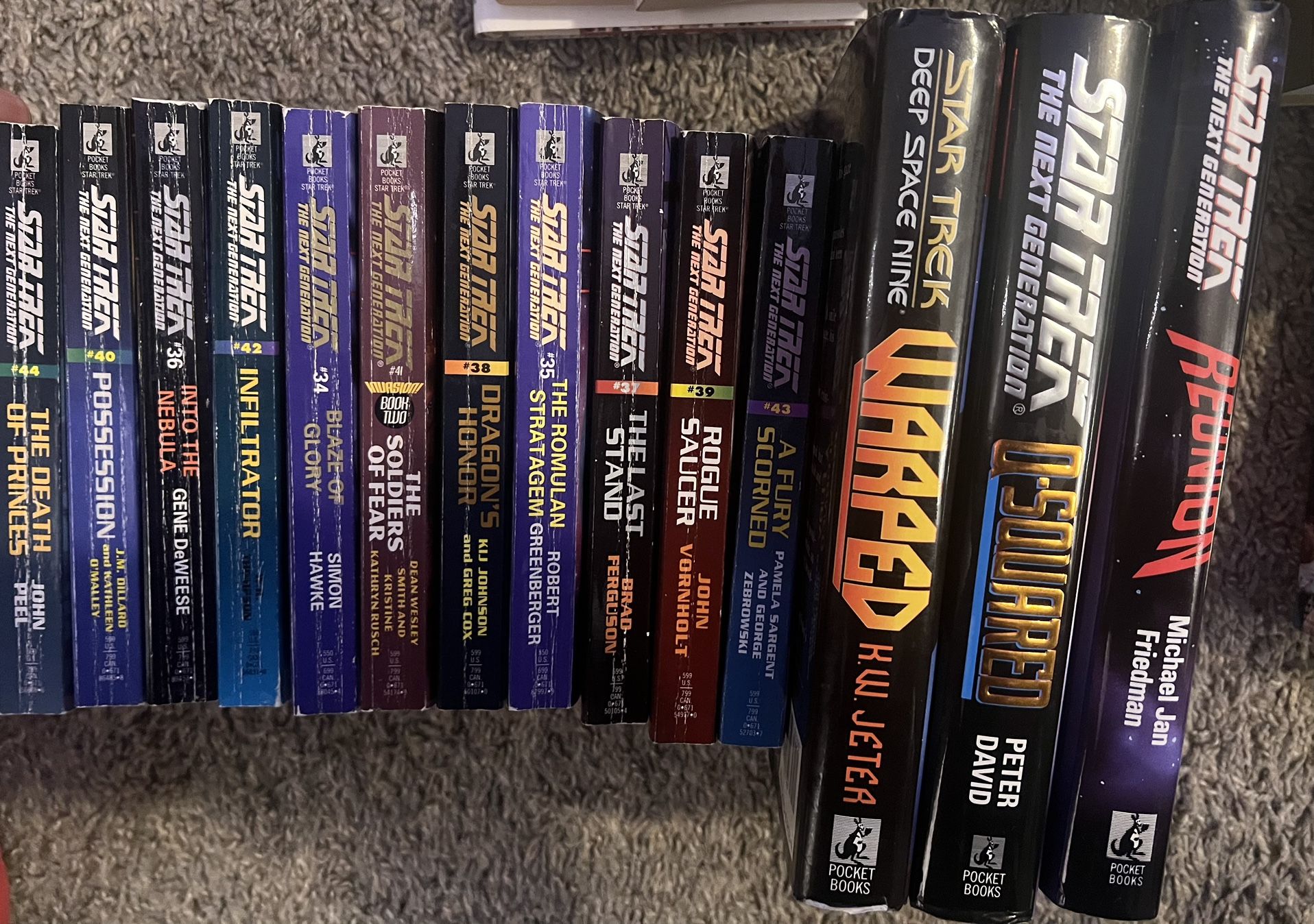 Vintage StarTrek Book Collection
